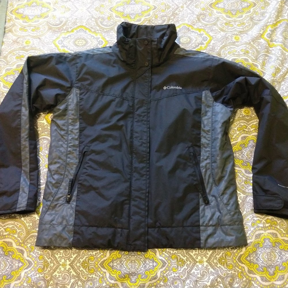 Women's XL Columbia, Black & Grey, Omni-Shield Winter Jacket.